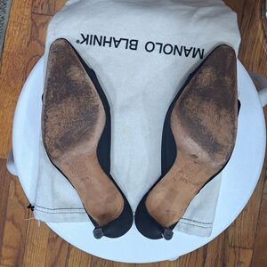 Manolo Blahnik Black Women's Shoes
